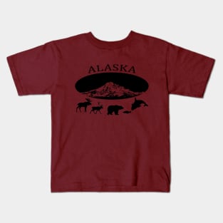 Alaska Scenery Kids T-Shirt